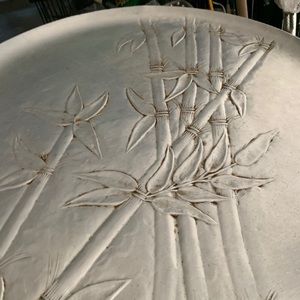 Hand made metal plate